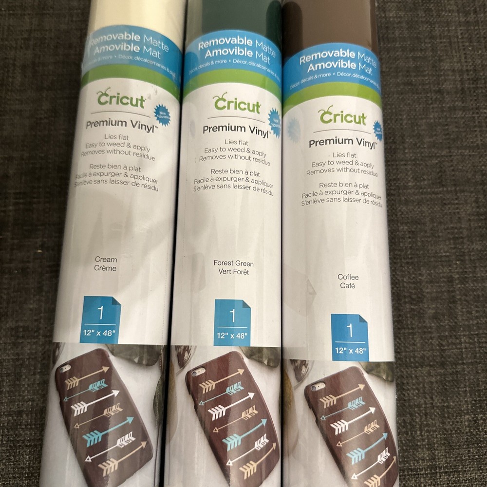 Cricut Premium Vinyl Removable Bundle