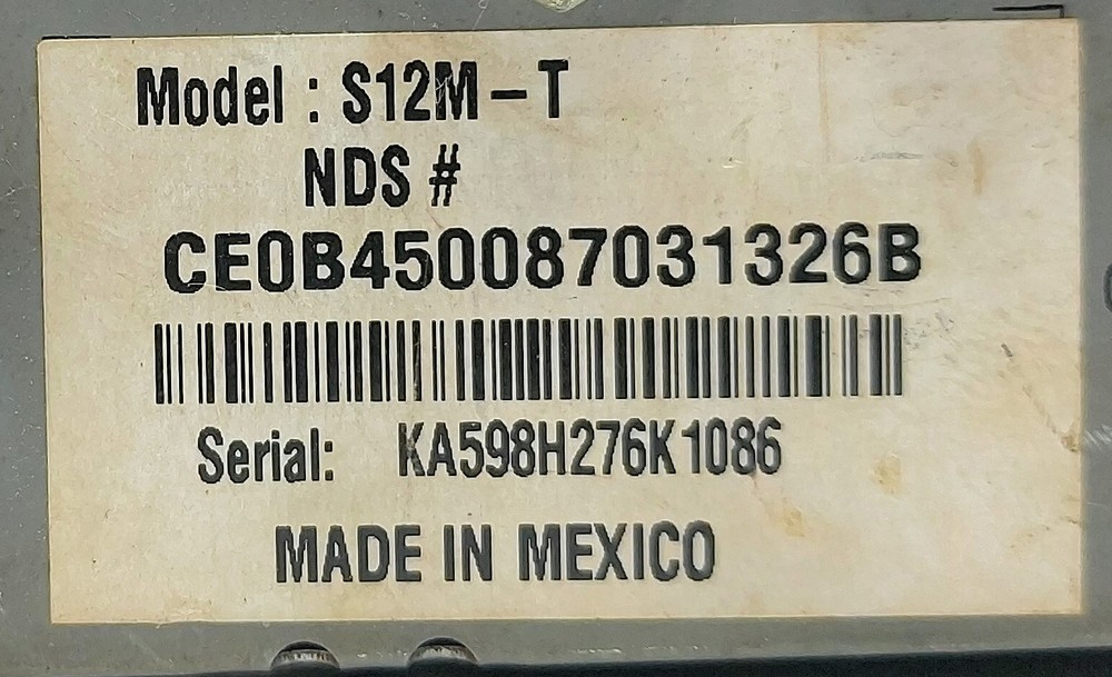 SKY S12M-T Satellite Receiver