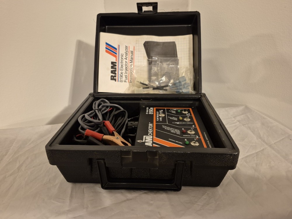 RAM RamChektor 8190e EFI Electronic Fuel Injection Tester/Analyzer Tool - Tested