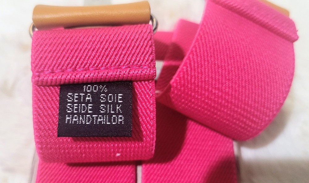 Pink Seta Suspenders✍️