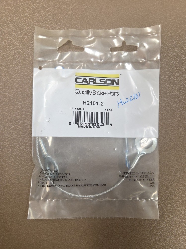 Drum Brake Self-Adjuster Cable-Front Drum Carlson H2101-2