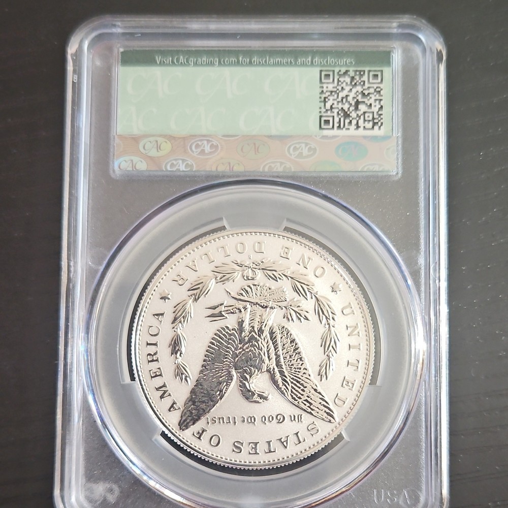 2023 Morgan $1 Reverse Proof PR69 CAC San Francisco Commemorative