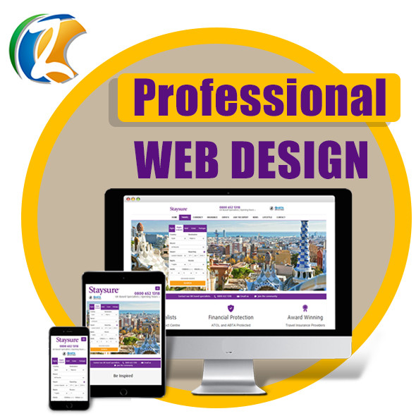 CUSTOM WEBSITE DESIGN WORDPRESS WEB DESIGN PACKAGE - PROFESSIONAL & MOBILE READY