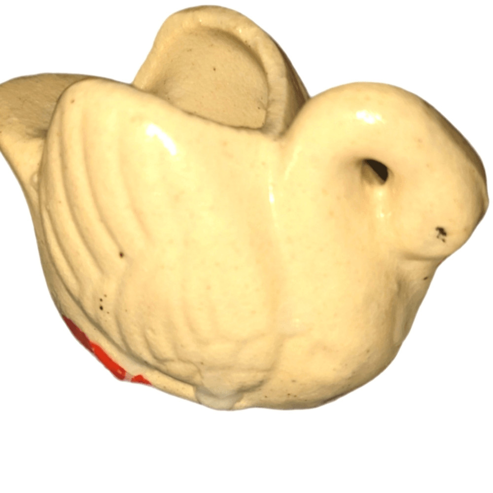 Vintage ceramic miniature swan Japan