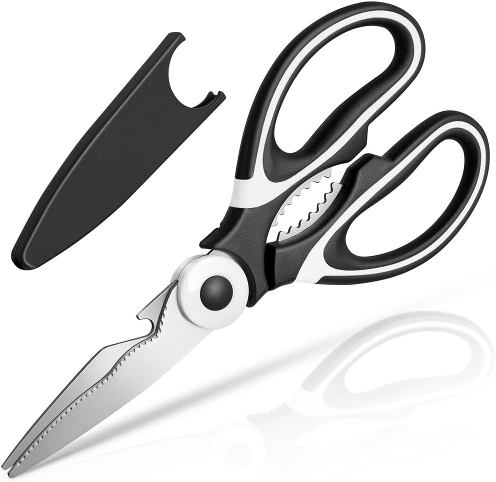 Stainless Steel Heavy Duty Kitchen Shears Scissors Sharp Meat Fish Multipurpose