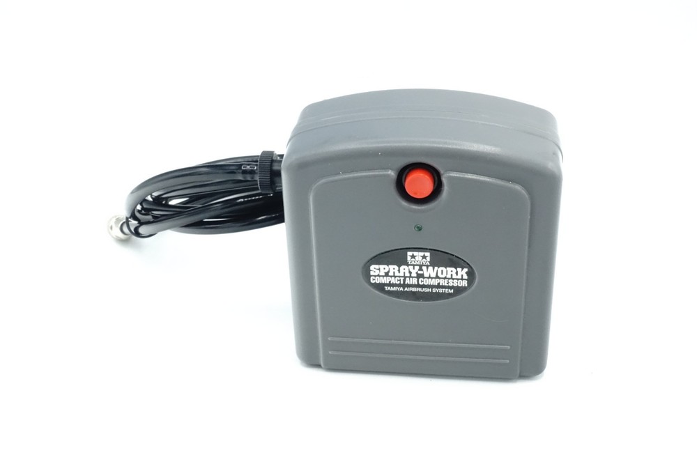 Tamiya No. 33 Spray Work Compact Compressor, Hobby Paint Tool, 74533
