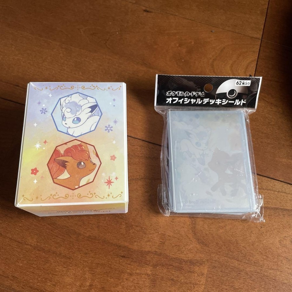 Pokemon Card Game Deck Shield Sleeve Vulpix Alola Vulpix