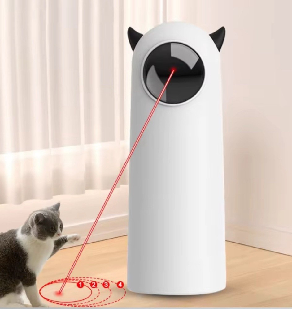 cat laser toy automatic Multiple Directions And Speed To Keep your Pets Active