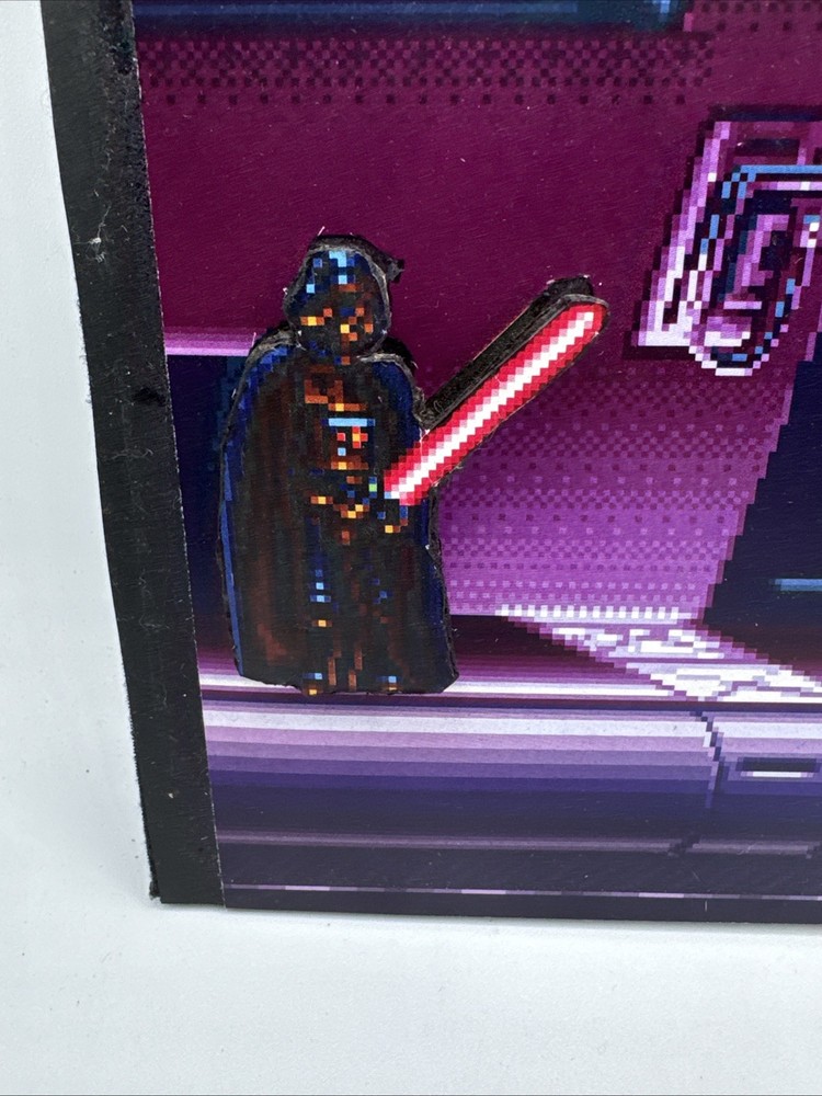Super Star Wars Empire Strikes Back Arcade Frame￼