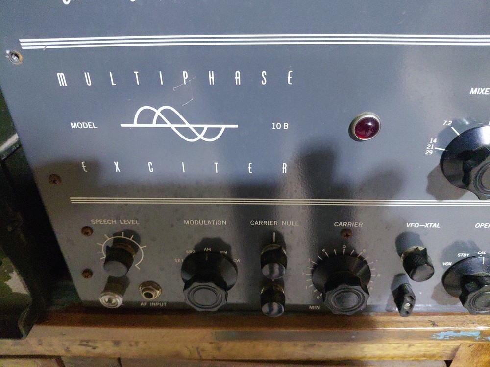 Central Electronics Multiphase Exciter, Model 10-B. Untested Power Up ONLY