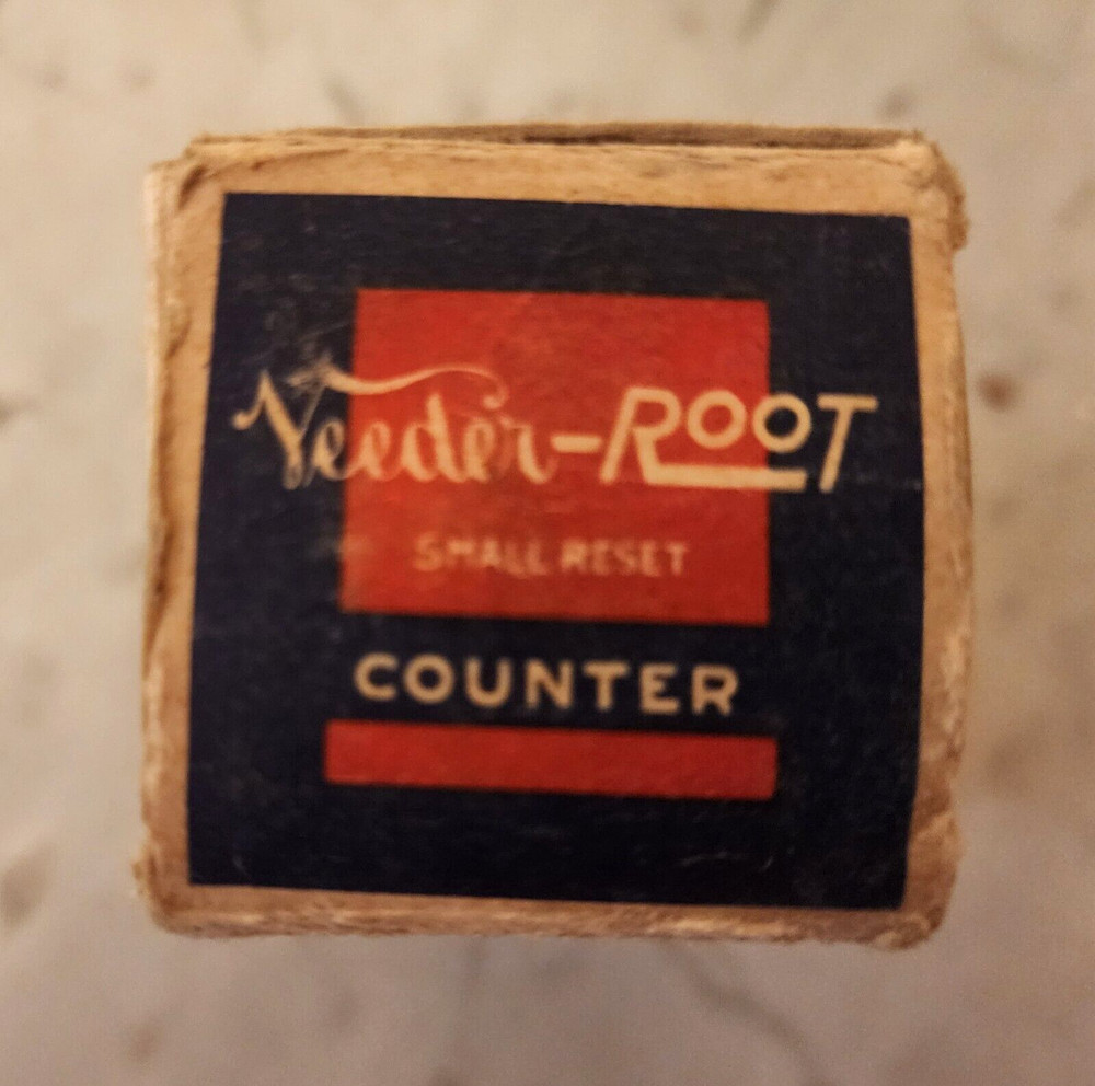 Vintage Veeder Root Counter Small Box Only