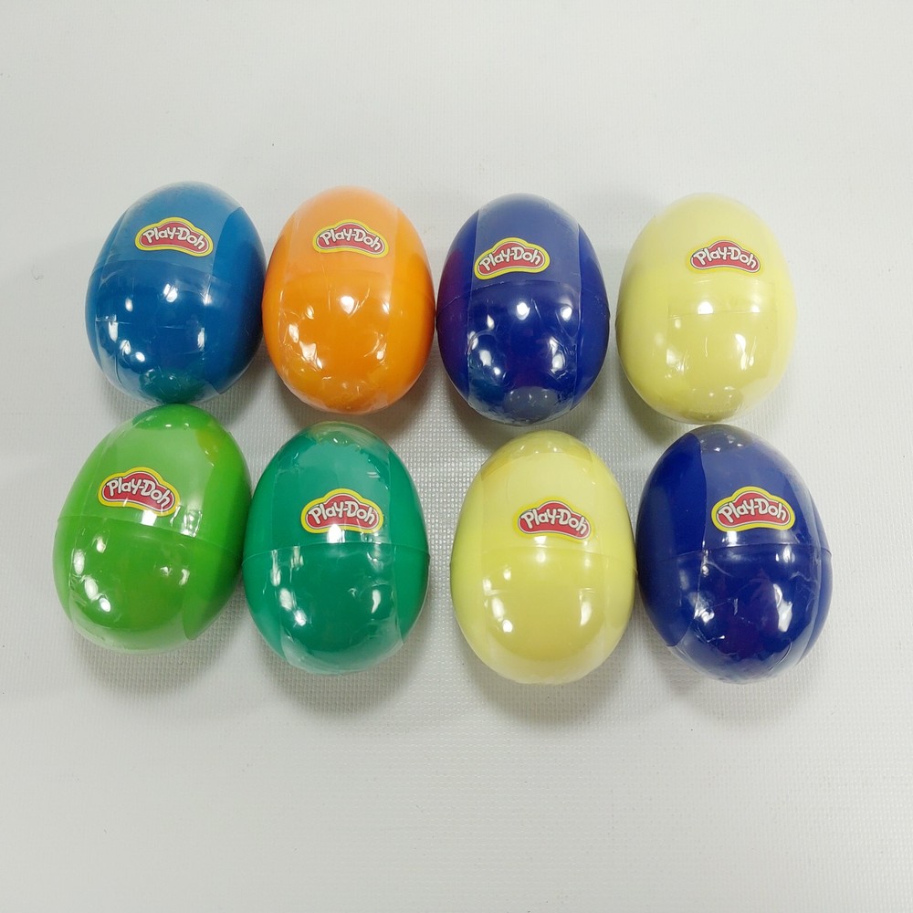 NEW Play Doh Easter Eggs 8x Pack Lot