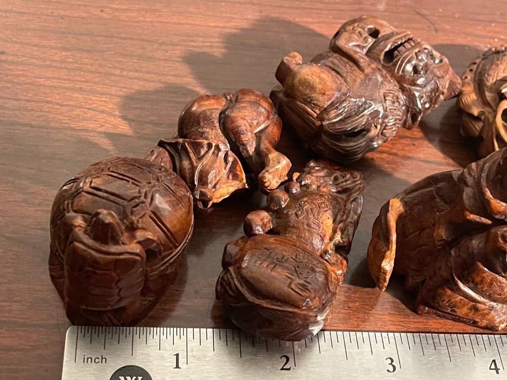 10pcs Wood Carving