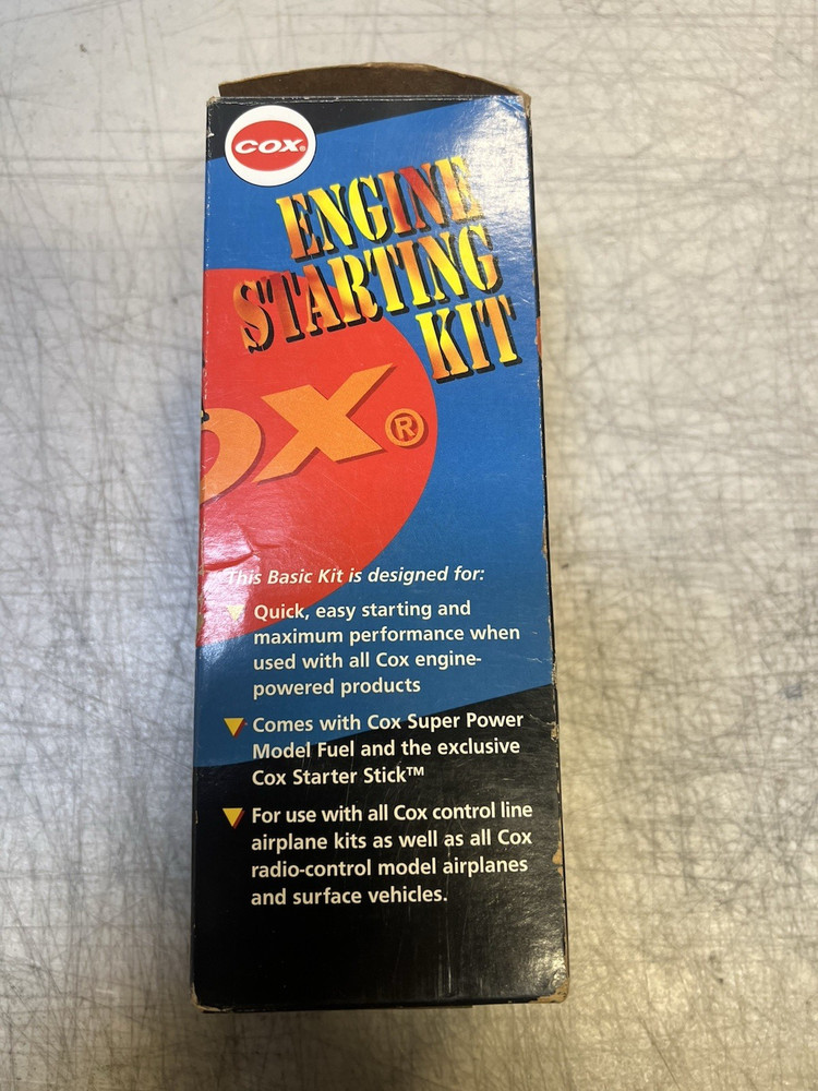 cox 0405 model engine starting kit (New in box)