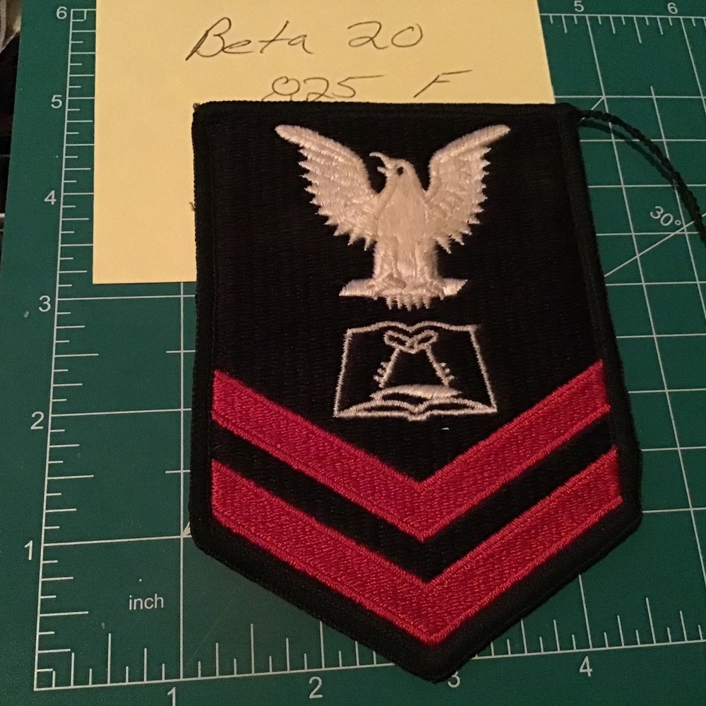 WW2 Navy 2nd Class Steward Rate Snow Back