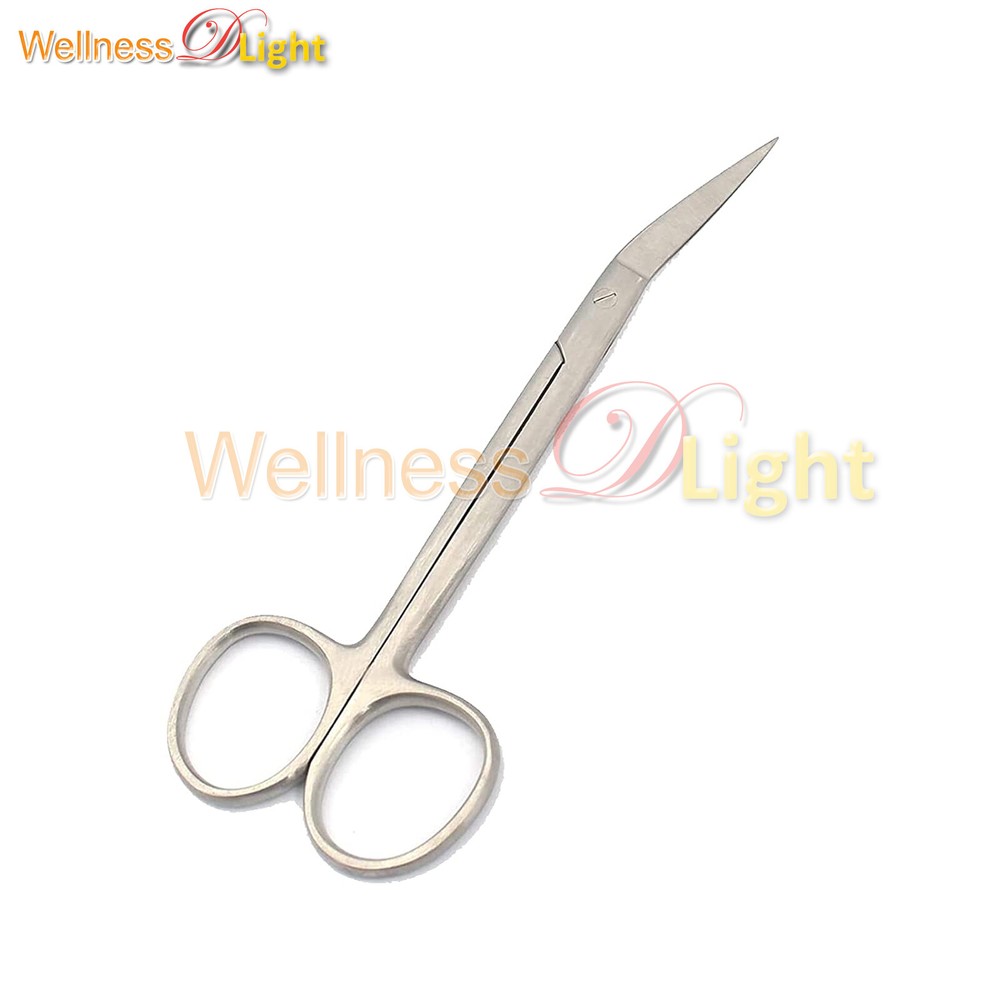 Iris Angular Scissors 4.5" Surgical Dental Surgical Instrument New