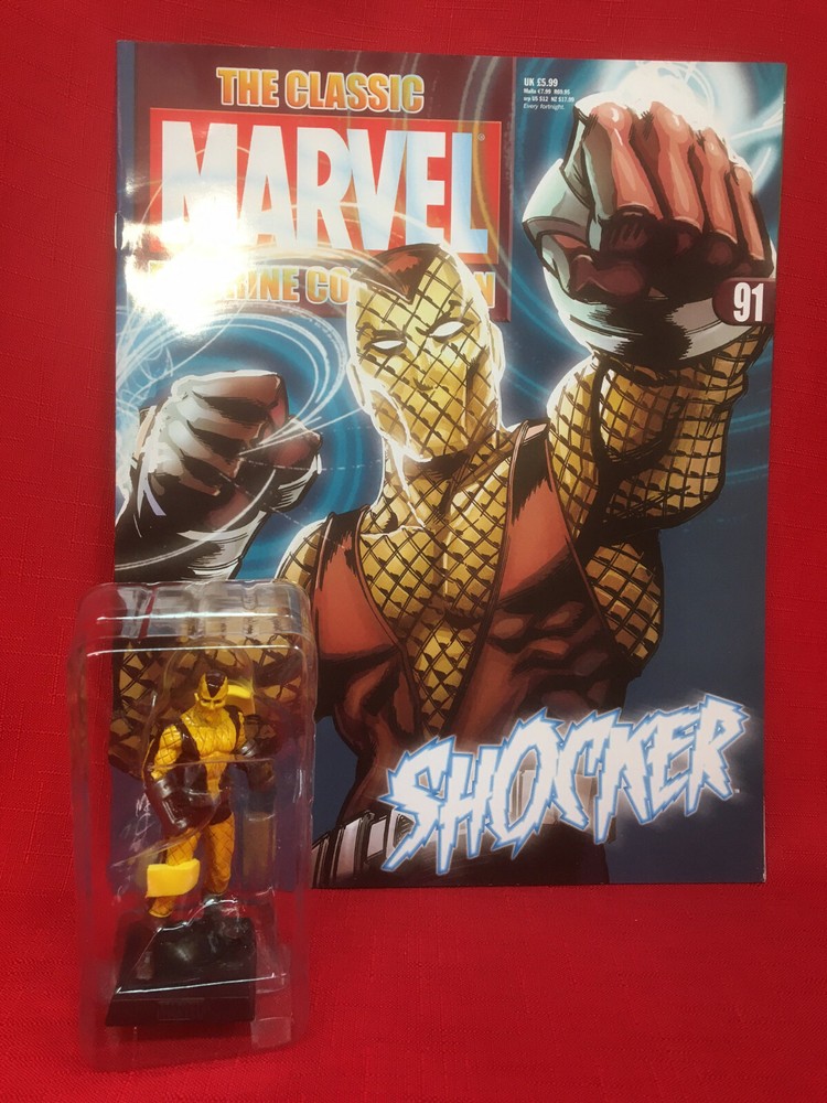 CLASSIC MARVEL FIG COLL MAG #91 SHOCKER EAGLEMOSS PUBLICATIONS LTD