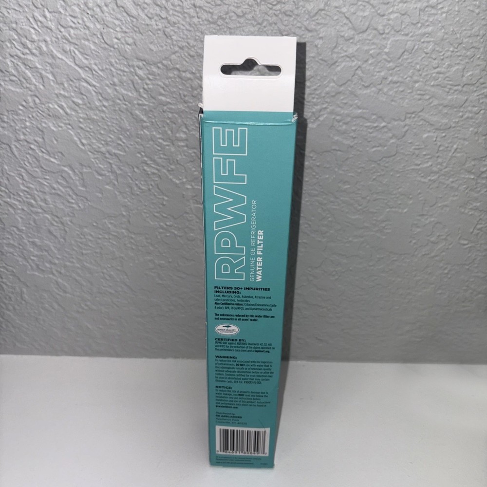 (3 Pack) Genuine GE RPWFE RPWF Replacement Refrigerator Water Filter Sealed