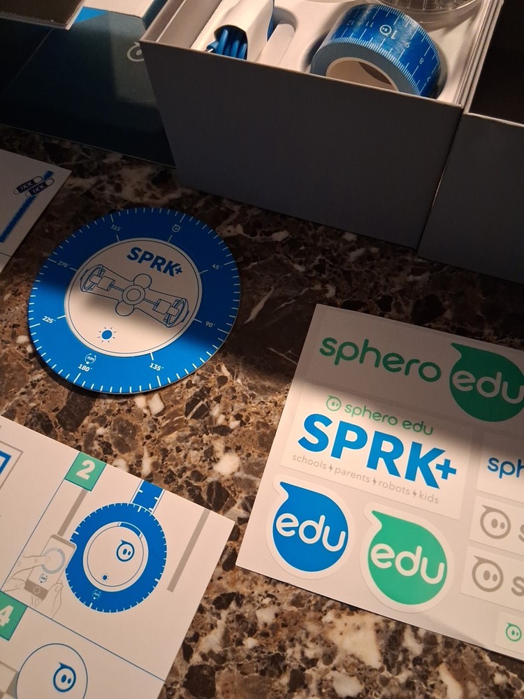 2-Sphero edu SPRK+ Programmable Robot Ball K001-ROW Learn Coding & Programming