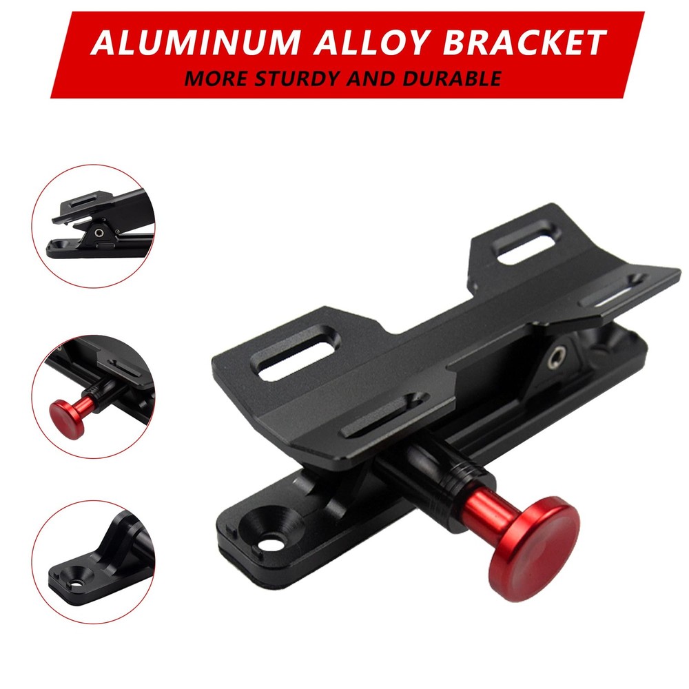 Quick Release Fire Extinguisher Mount - Aluminum Adjustable UTV Roll Bar Fire...