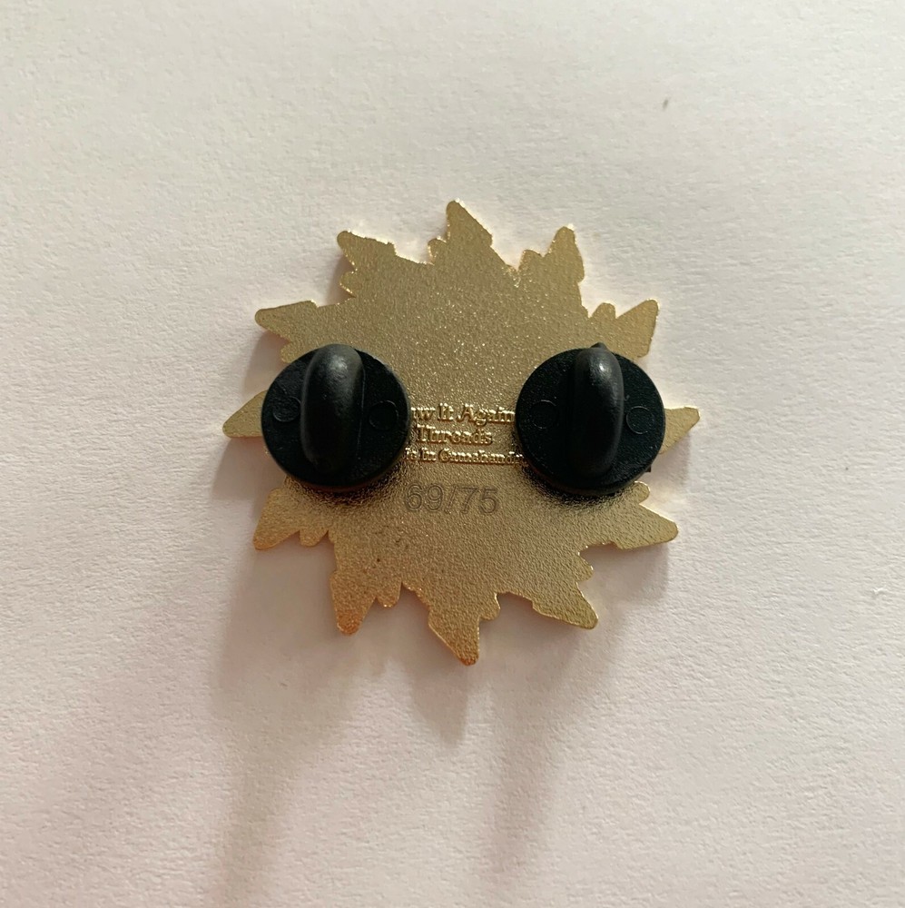 Grateful Dead Orange Sunshine Bolt Pin