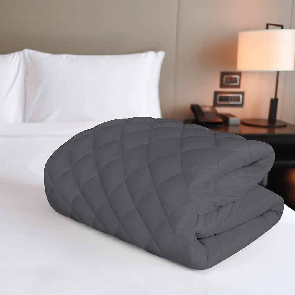 Quilted Mattress Pad Matress Protector Microfiber Bed Cover Fitted Deep Pocket