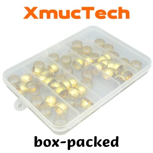 Compression Fitting Ferrule Sleeve, Ferrules Compression Fitting Kit (50pcs