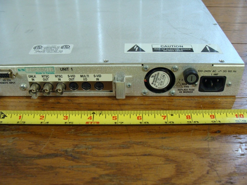 Digital Processing Systems Transcoding TBC/Synchronizer DPS-235