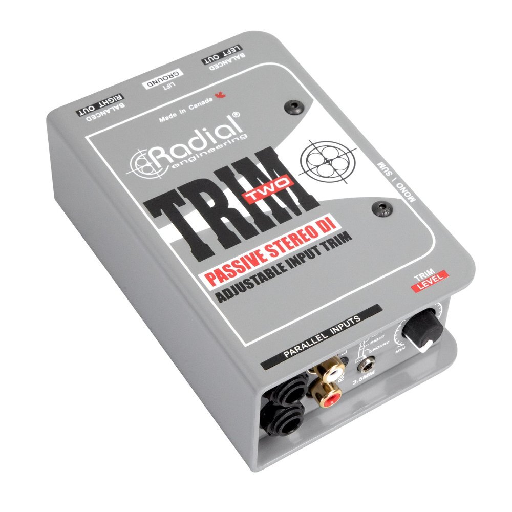 Radial Engineering Trim-Two Passive DI for AV with Level Control
