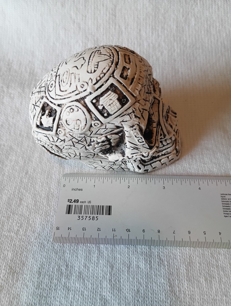 Craneo Chi Azteca Skull Decor From Cancun
