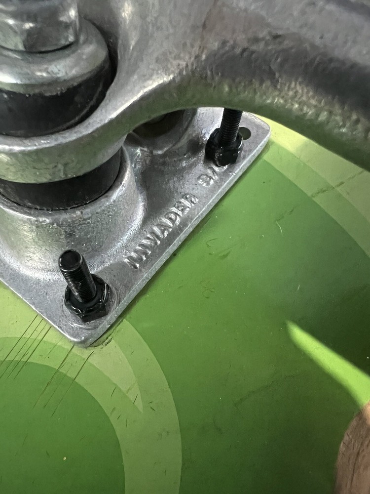 SoBe Drinks Dregs Complete Longboard with Bright Green UFO Skateboard Wheels