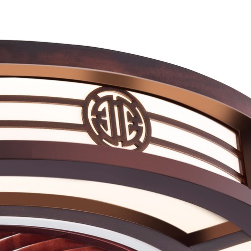 20'' Ceiling Fans+Light,Flush Mount Fandelier +Remote, Dimmable/Wind Speed/Timer