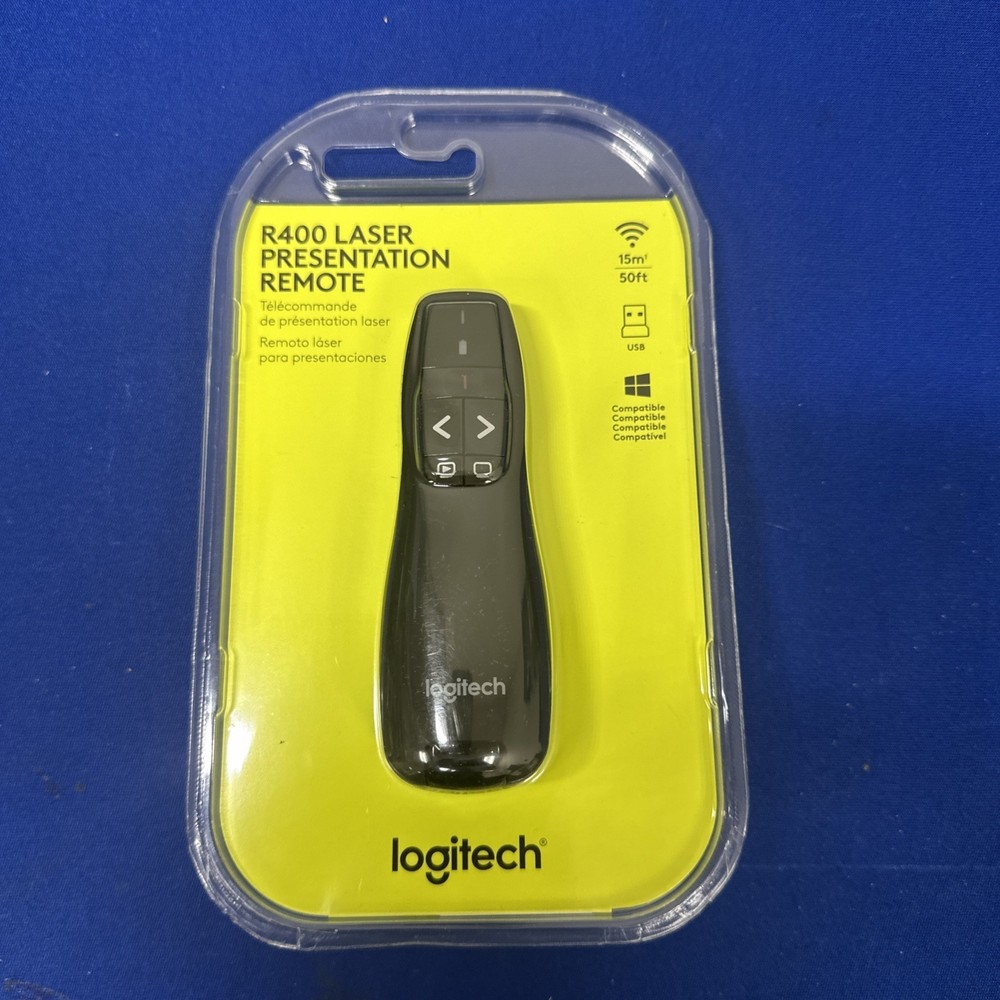 Logitech R400 Presentation Remote New