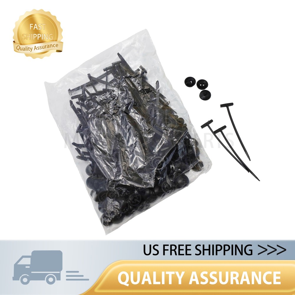 100PCS Heavy Duty Nylon Cable Ties Self-Locking Zip Ties Multi-Purpose US