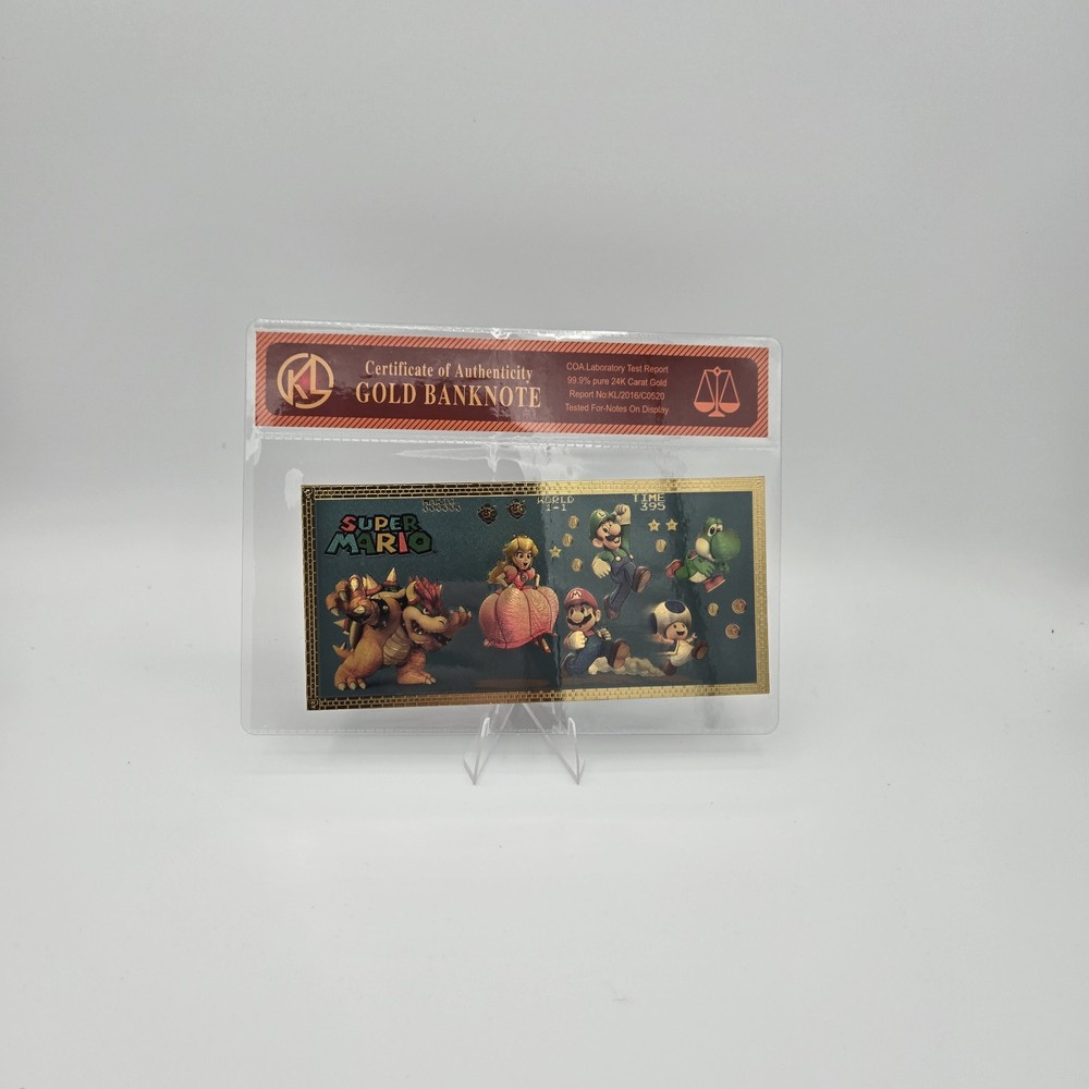 Super Mario Bros. Novelty Banknote Bill