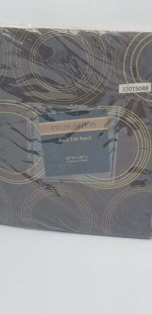 Premonition Back Tab Panel 52" W x 84" L NEW