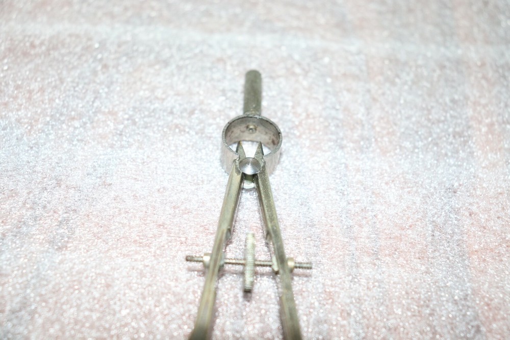 Dietzgen 3 1/2" Drafting Compass Made In Germany 1 5/8" span