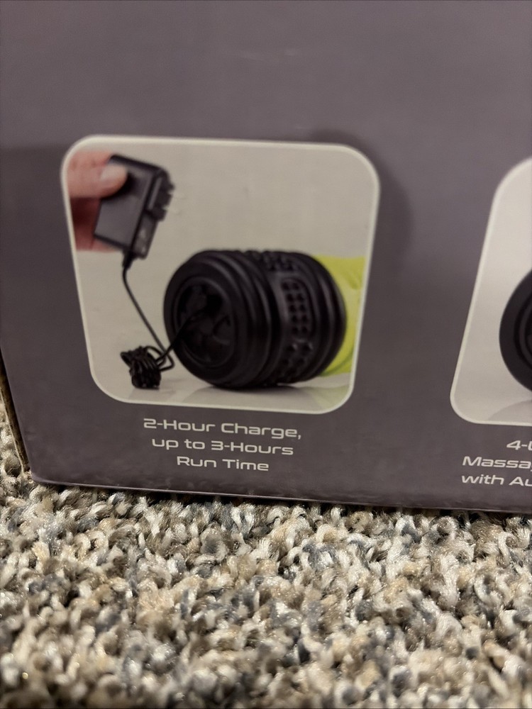 HealthSmart 4-Speed Vibrating Exercise Roller