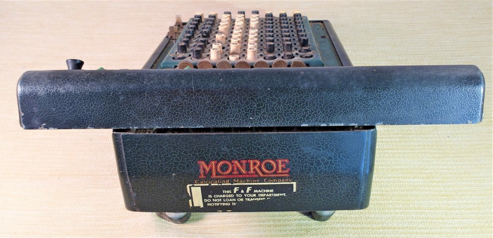 Vintage Monroe Calculating Machine RARE