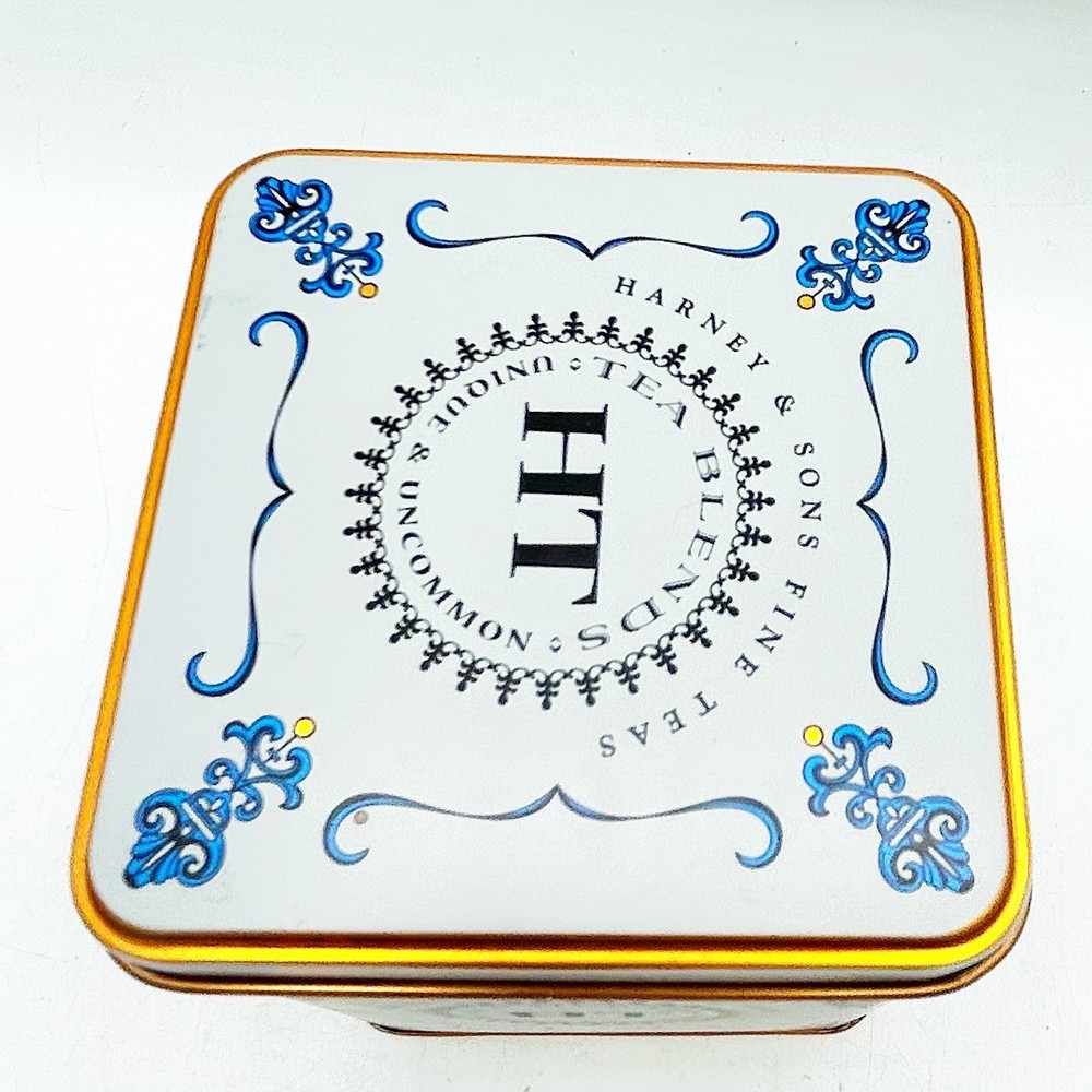 Harney & Sons Tea Tin Vanilla Comoro Empty Decorative Tin