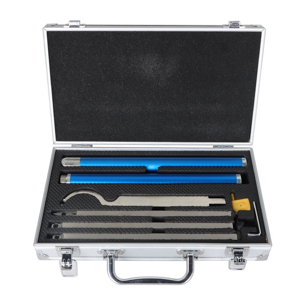 6 Pack 11 Inch Carbide Wood Turning Lathe Tools With 4 Extra Replacement Inserts