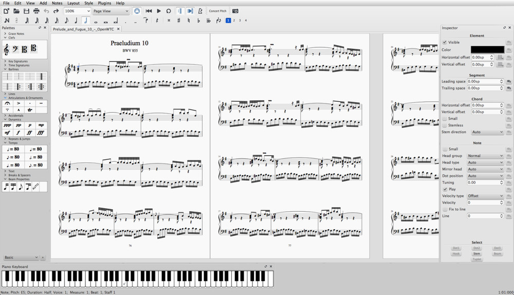 MuseScore Studio Writing Notation Composition Software 2026 for Windows MacOS