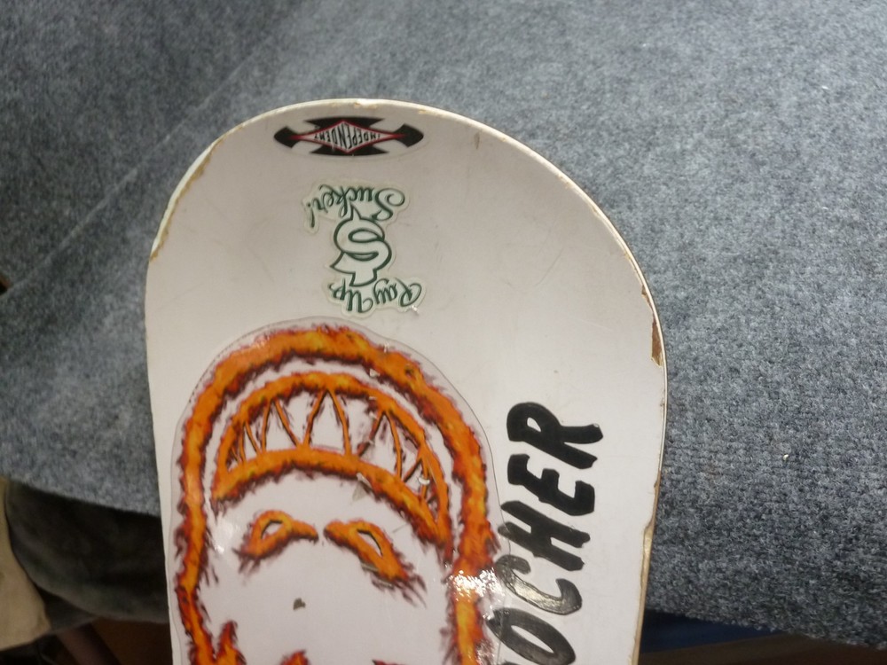 burton snowboard 157cm