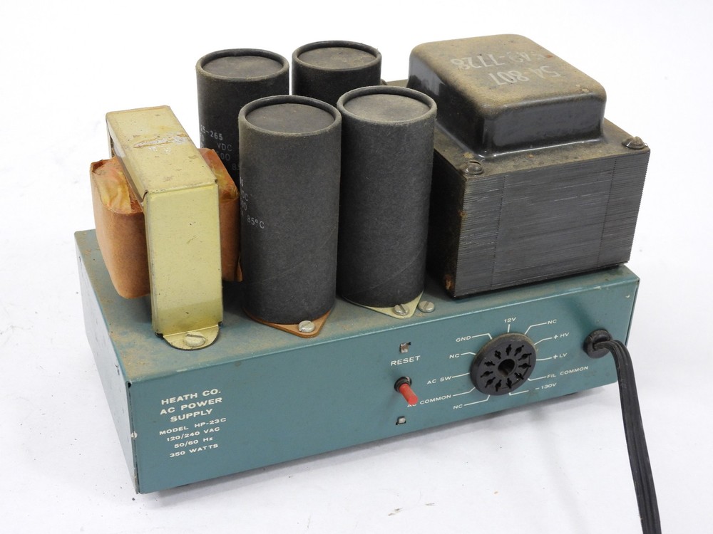 Heathkit HP-23C Vintage Power Supply for Transmitter Transceiver (untested)