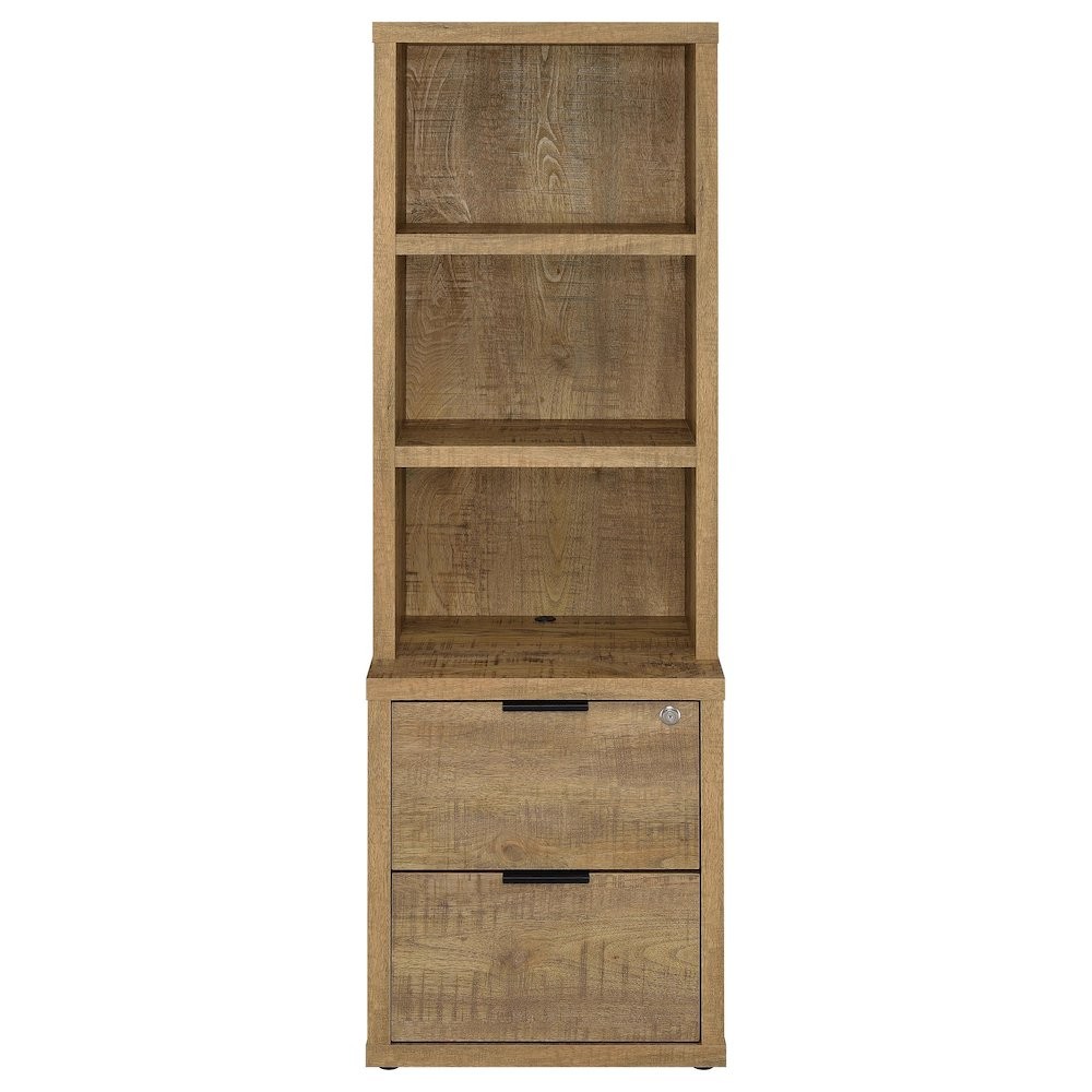 Westpark 3-piece Full Bedroom Set Bookcase Headboard Mango