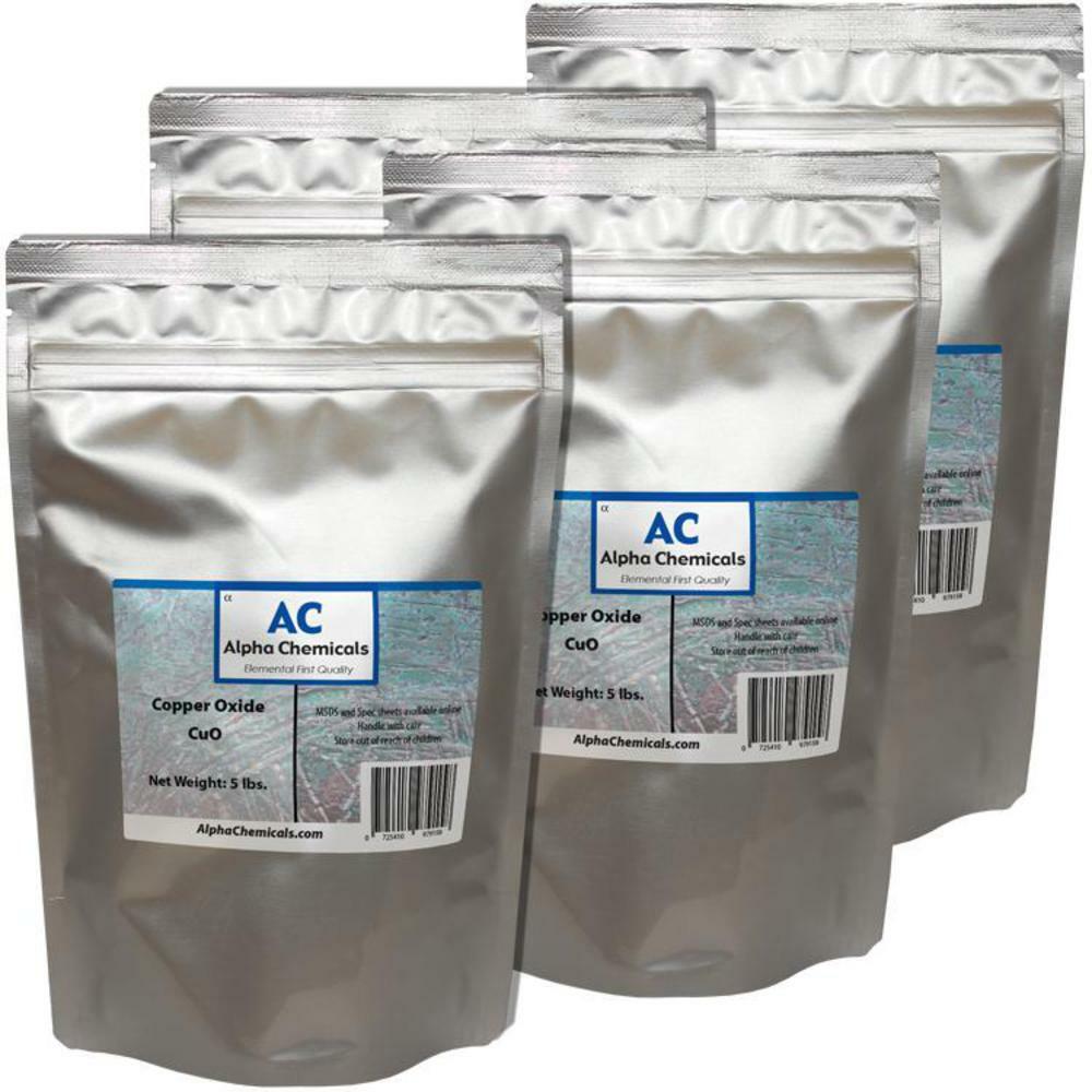 20 lb Black Copper Oxide (Cupric Oxide)  - CuO