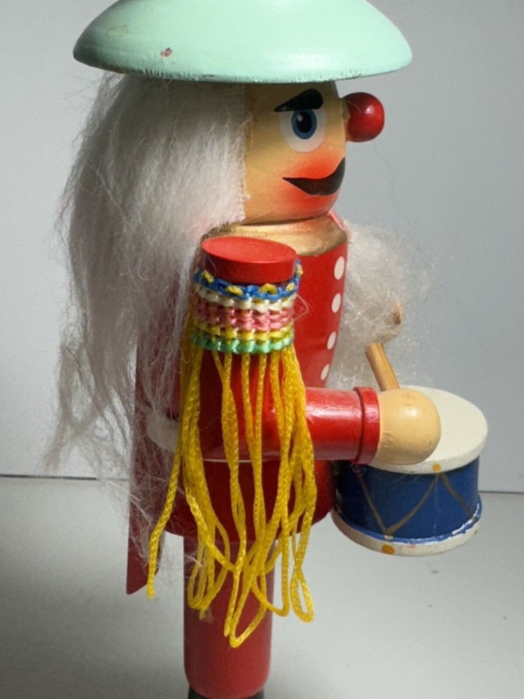 Vintage Smithsonian Institution Nutcracker Marching Band Drummer 10"