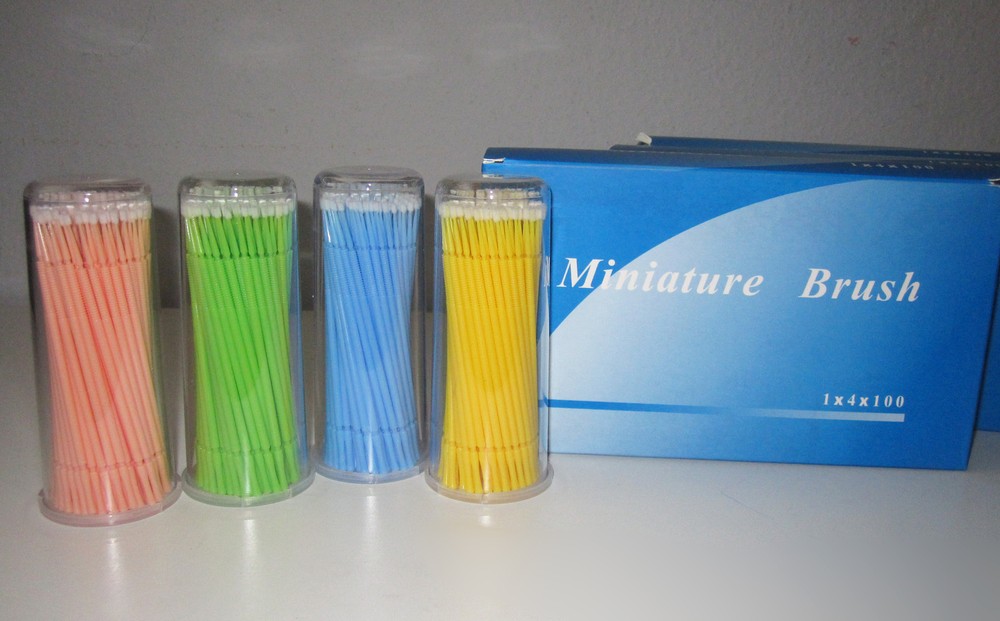 400 pcs Disposable Micro Applicator, Microbrush, super fine tips