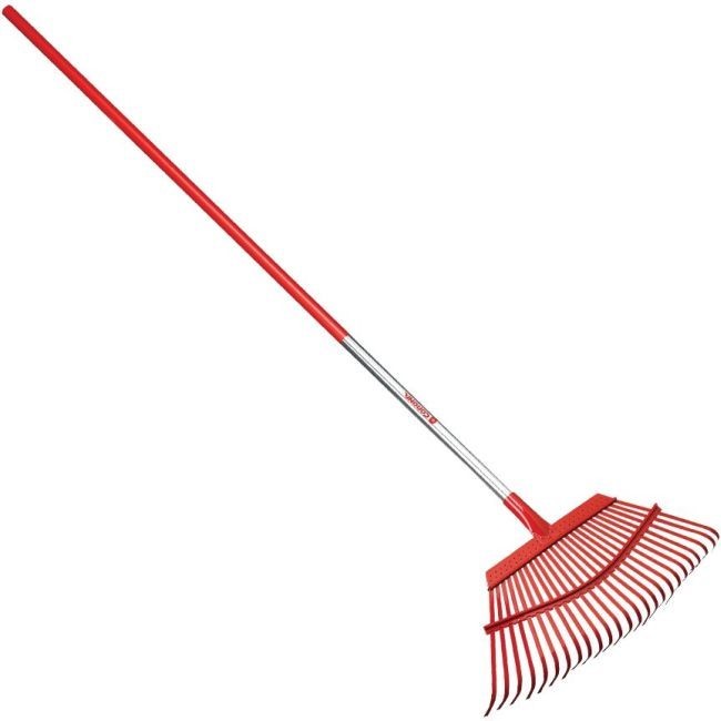 Fixed Tine Spring Steel Leaf Rake Corona Clipper