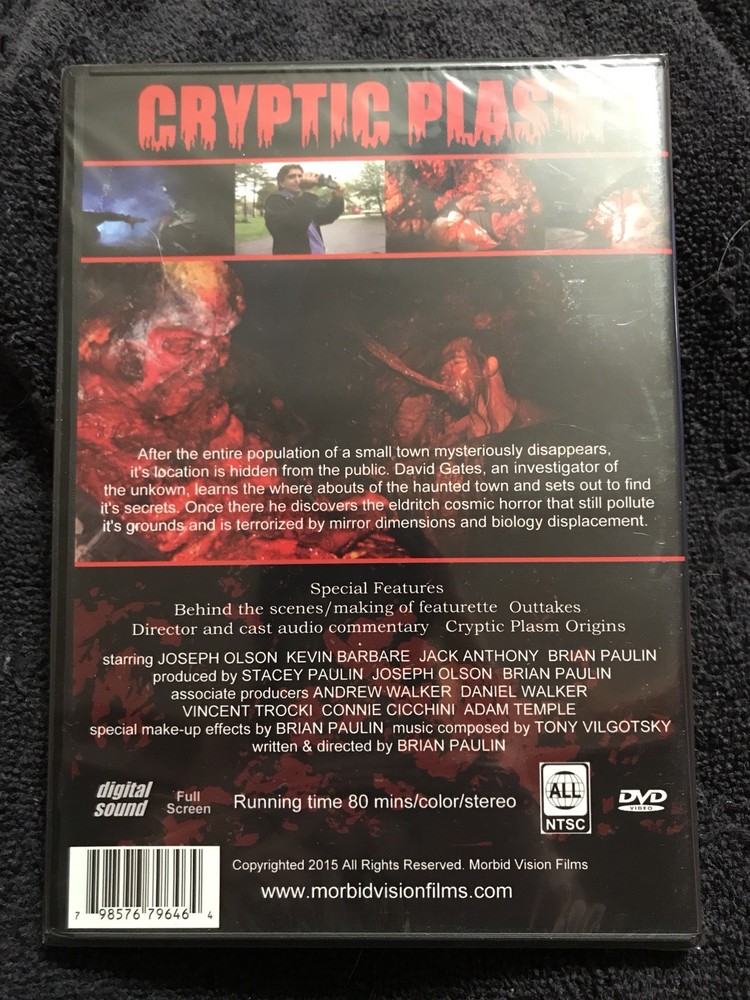 Cryptic Plasm - Morbid Vision Films